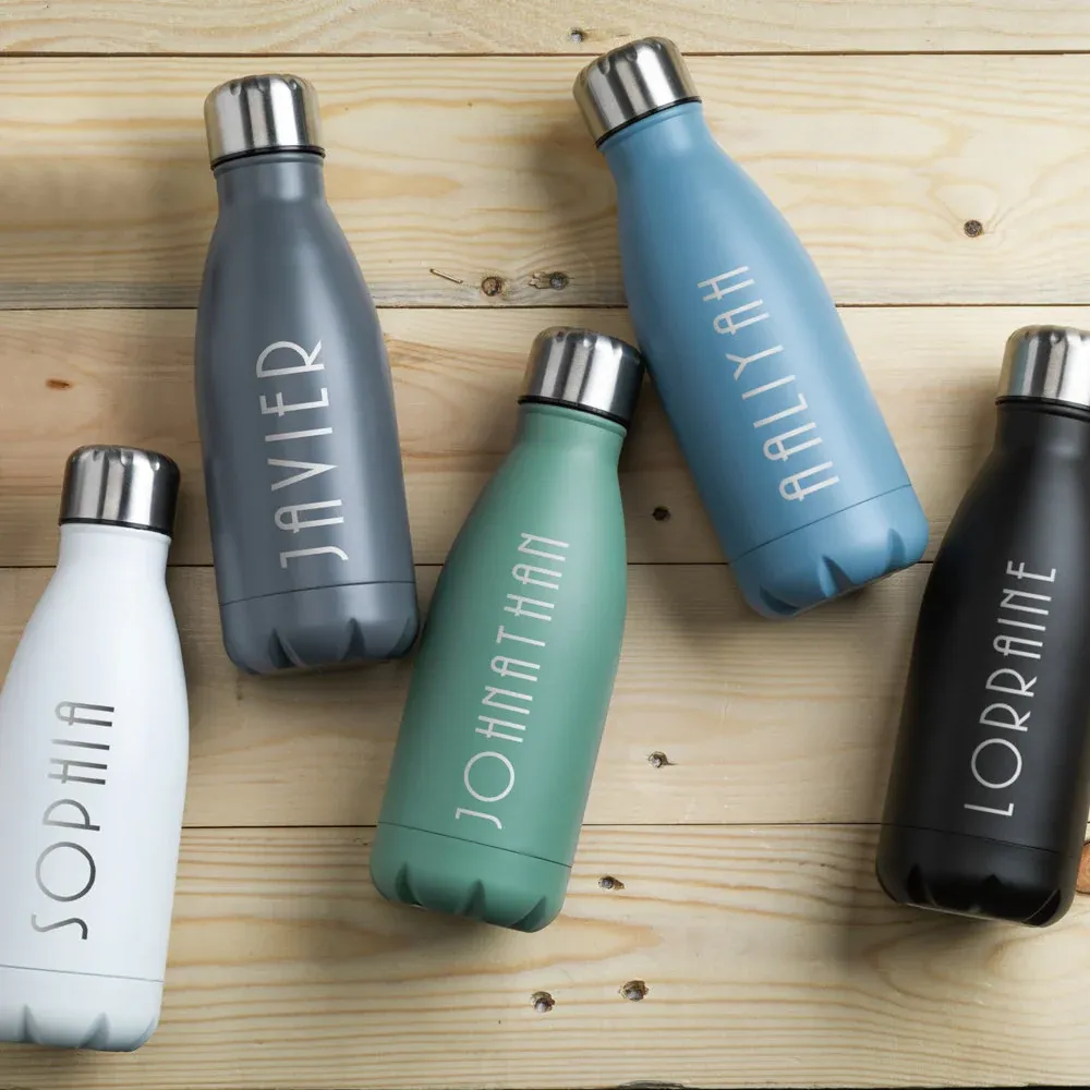 Botellas personalizadas con nombre